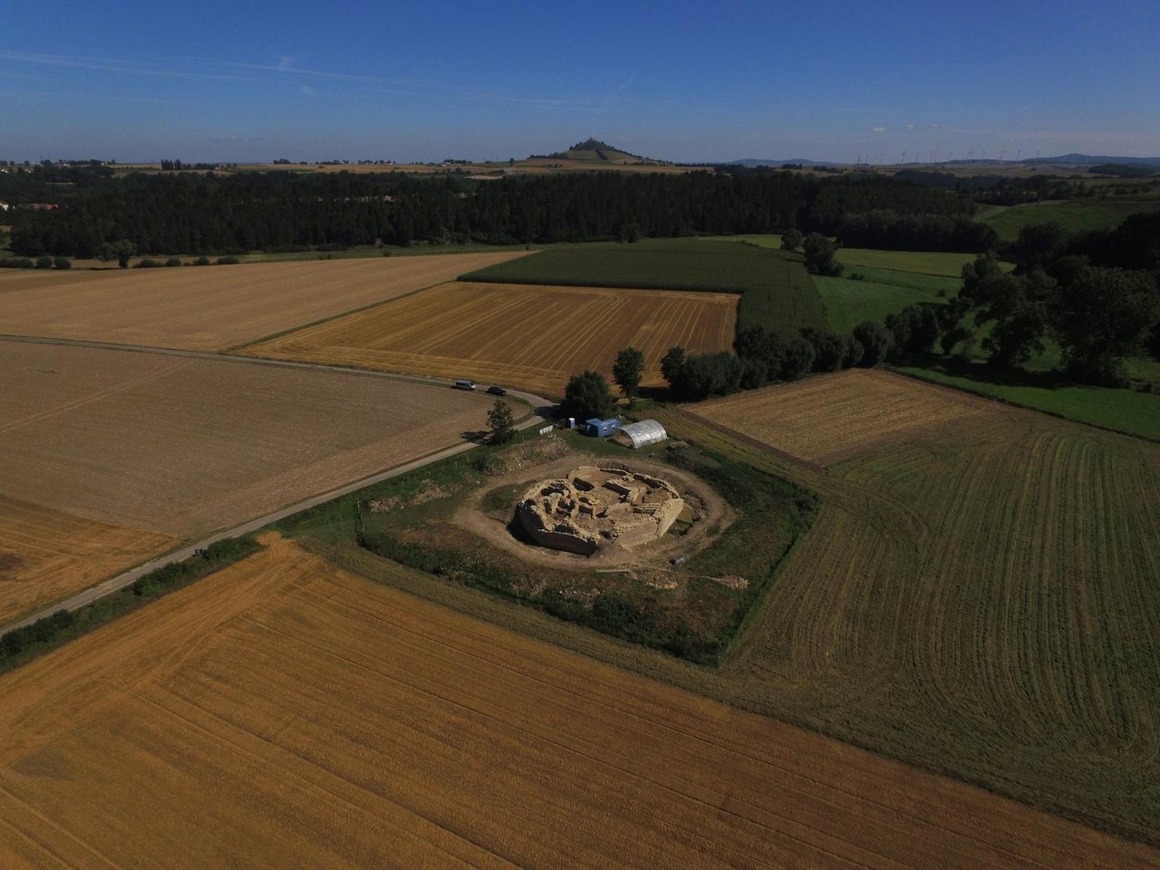 Die Holsterburg bei Warburg