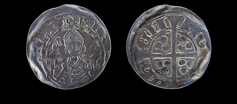 Silberne Münzprägung des Kölner Erzbischofs (Foto: LWL/H. Menne).