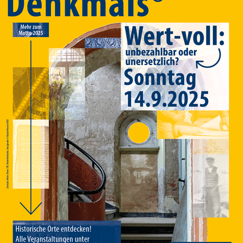 Plakat Tag des offenen Denkmals 2025