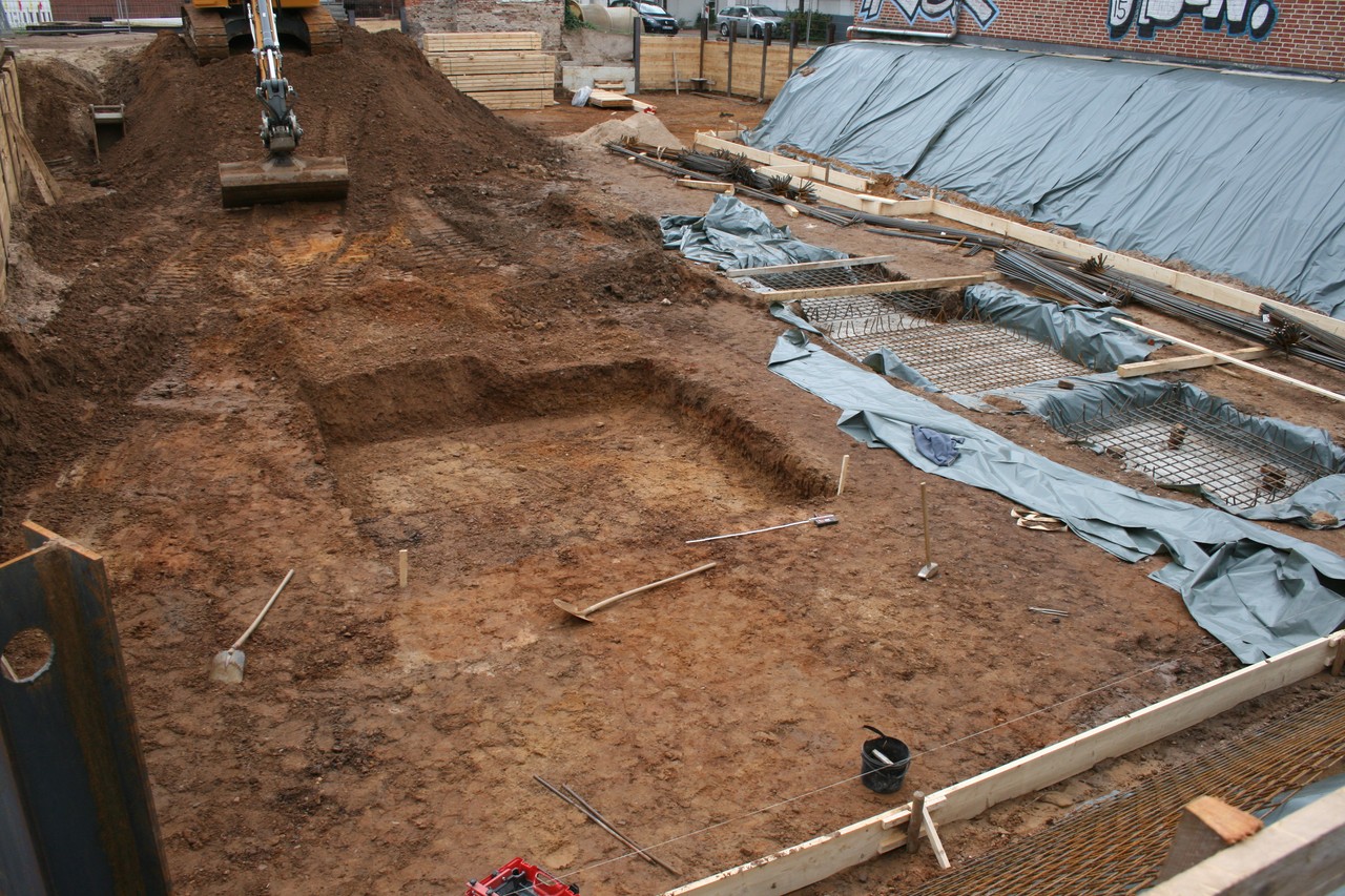 Die Ausgrabungen in der Fischerstadst in Minden.