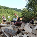 … und die Äxte geschwungen wurden (Foto: LWL-Archäologie für Westfalen/Manuel Zeiler). (vergrößerte Bildansicht wird geöffnet)