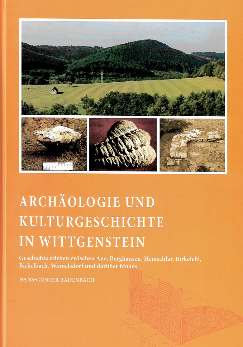 Radenbachs Monographie zur Archäologie in Wittgenstein aus dem Jahr 2013.