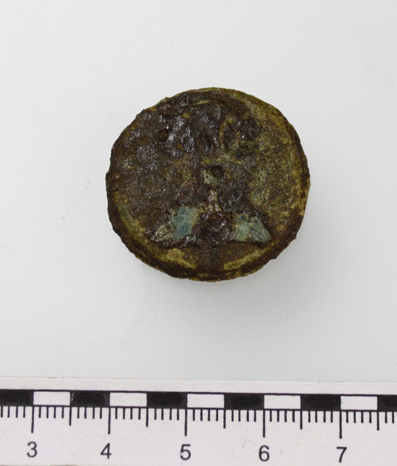 Die Oberseite der Heiligenfibel (Foto: LWL/Uwe Brieke).