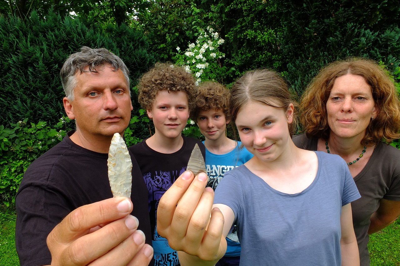 Das stolze Finderteam