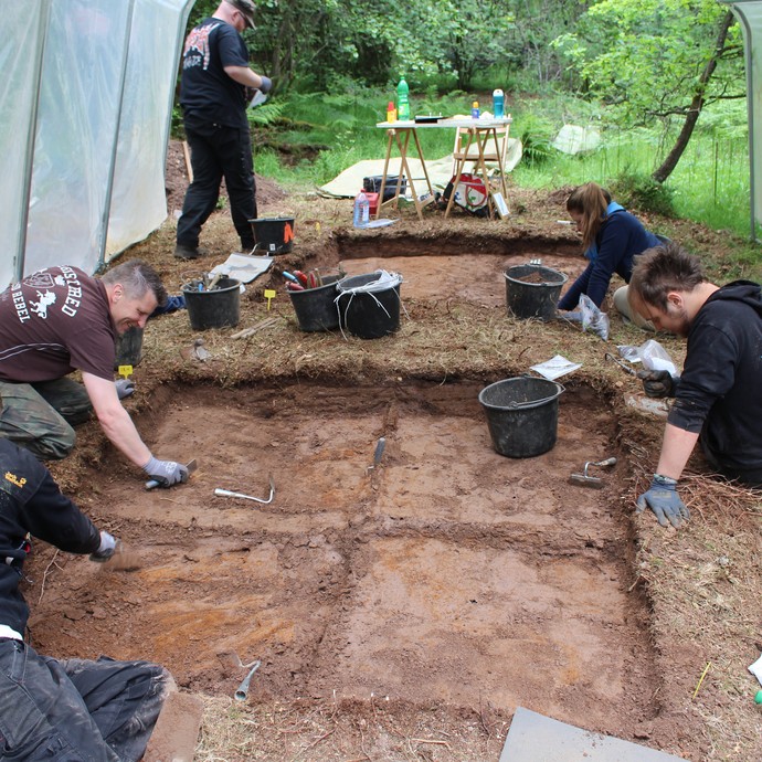 Untersuchungsgebiet Mittleres Zitzenbachtal, Ferndorf. (Foto: LWL/M. Müller-Delvart u. M. Zeiler) (vergrößerte Bildansicht wird geöffnet)