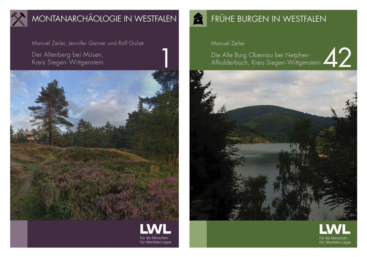 Die neuen Hefte der Altertumskommission zu wichtigen Bodendenkmälern des Siegerlandes