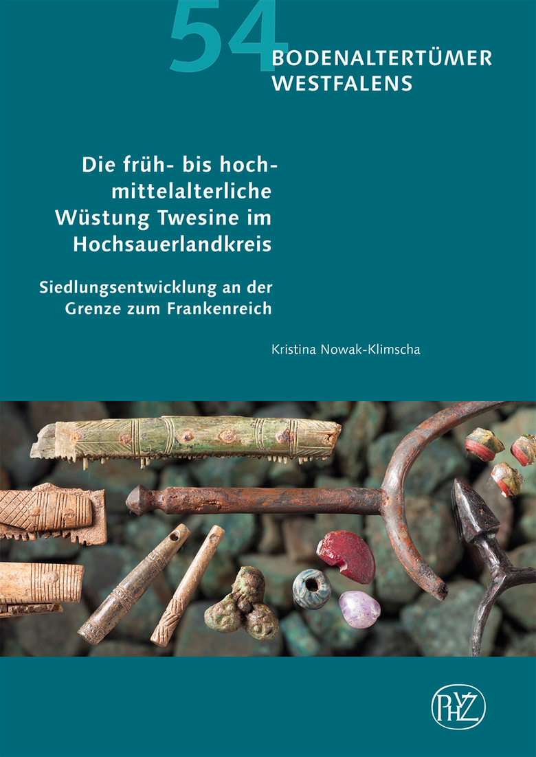 Titelblatt des neuen BAW-Bandes zur mittelalterlichen Wüstung Twesine in Marsberg