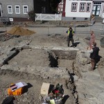 In einem weiteren Schritt konnten die Strukturen noch besser freigelegt werden. – Foto: LWL-AfW Olpe/M. Baales. (vergrößerte Bildansicht wird geöffnet)