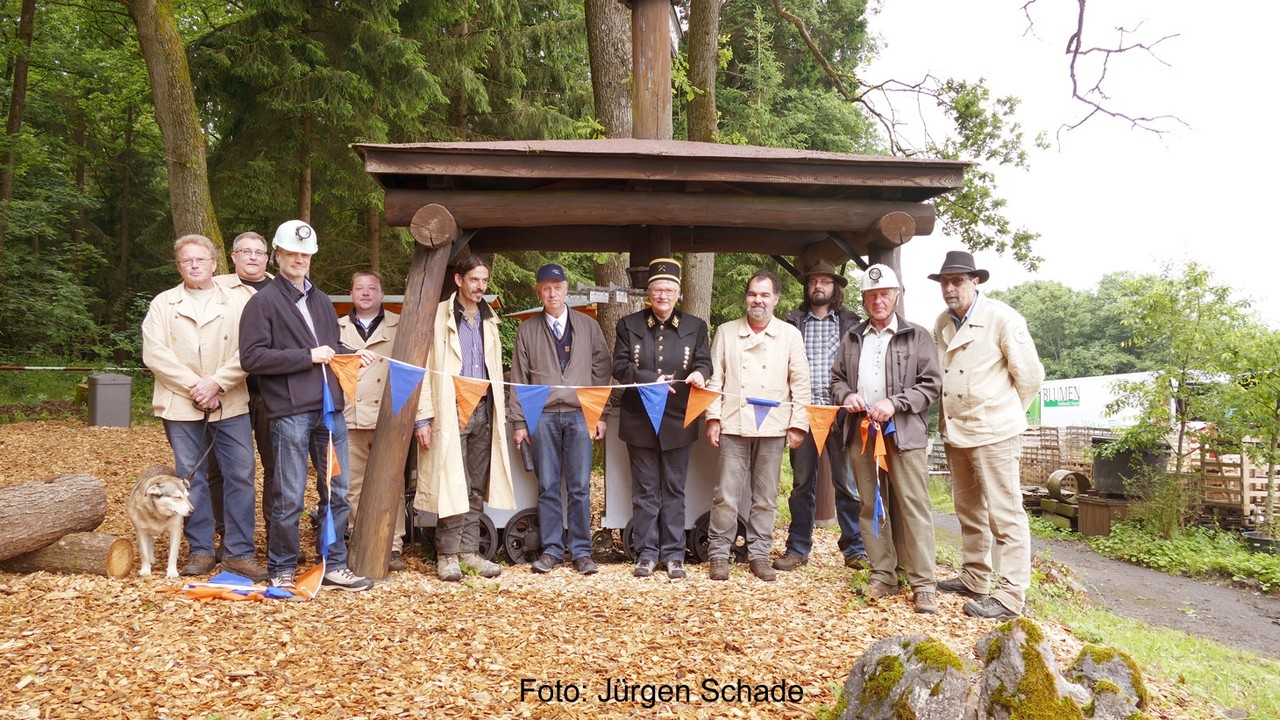 Der Bergbauwanderweg Eisernhardt wird seiner Bestimmung übergeben