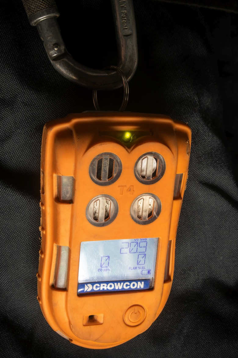 Gasmessgerät (Foto: LWL-AfW Olpe/T. Poggel)