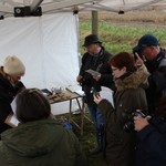 Das Interesse der "schreibenden Zunft" war Tag der Pressekonferenz am 6.11.2019 durchaus groß - das Wetter dagegen bescheiden. - Foto: M. Baales/LWL-AfW Olpe. (vergrößerte Bildansicht wird geöffnet)