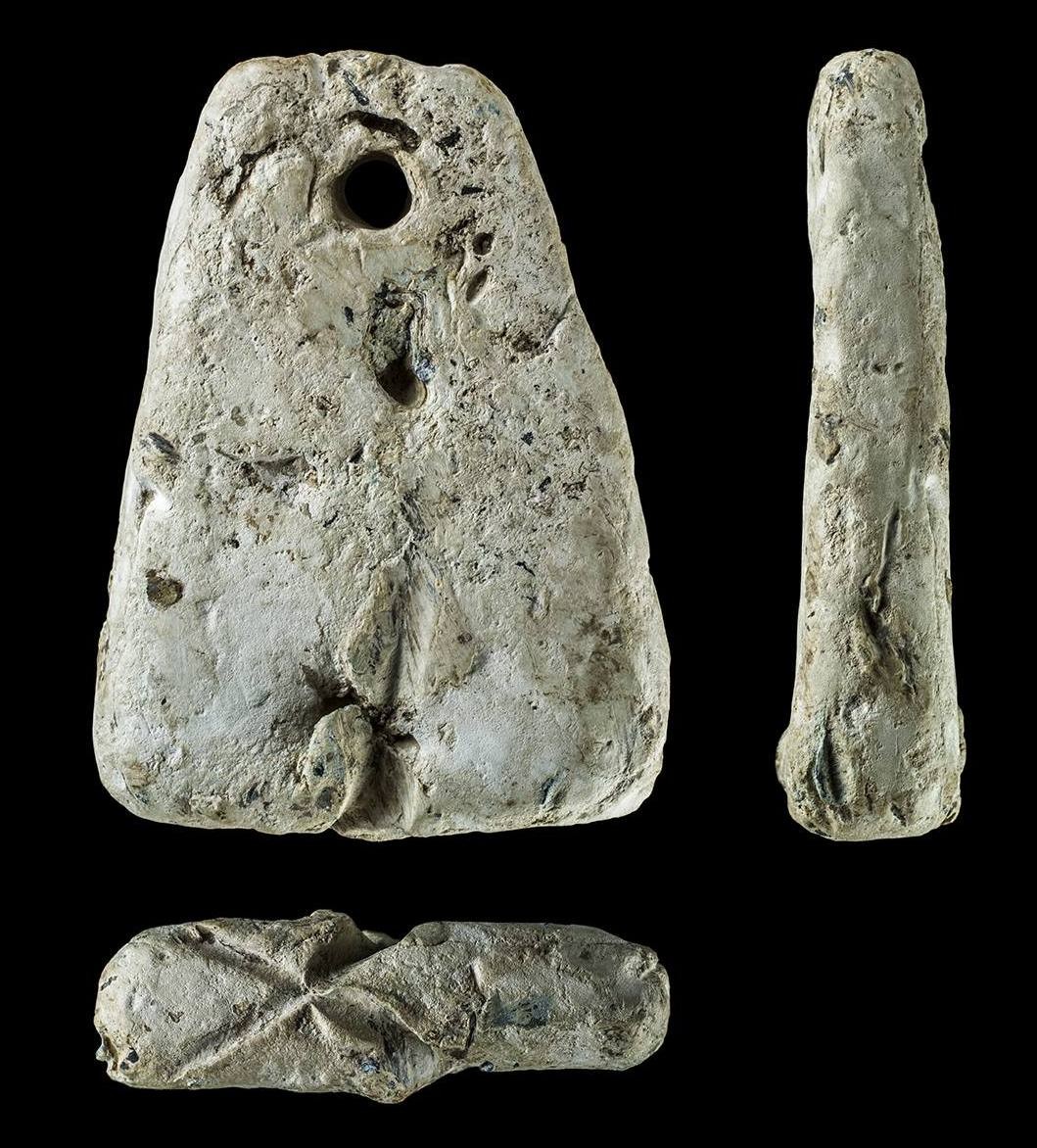 Der "germanischer" Bleibarren; Höhe: 8,4 cm (LWL-AfW Olpe/H. Menne)