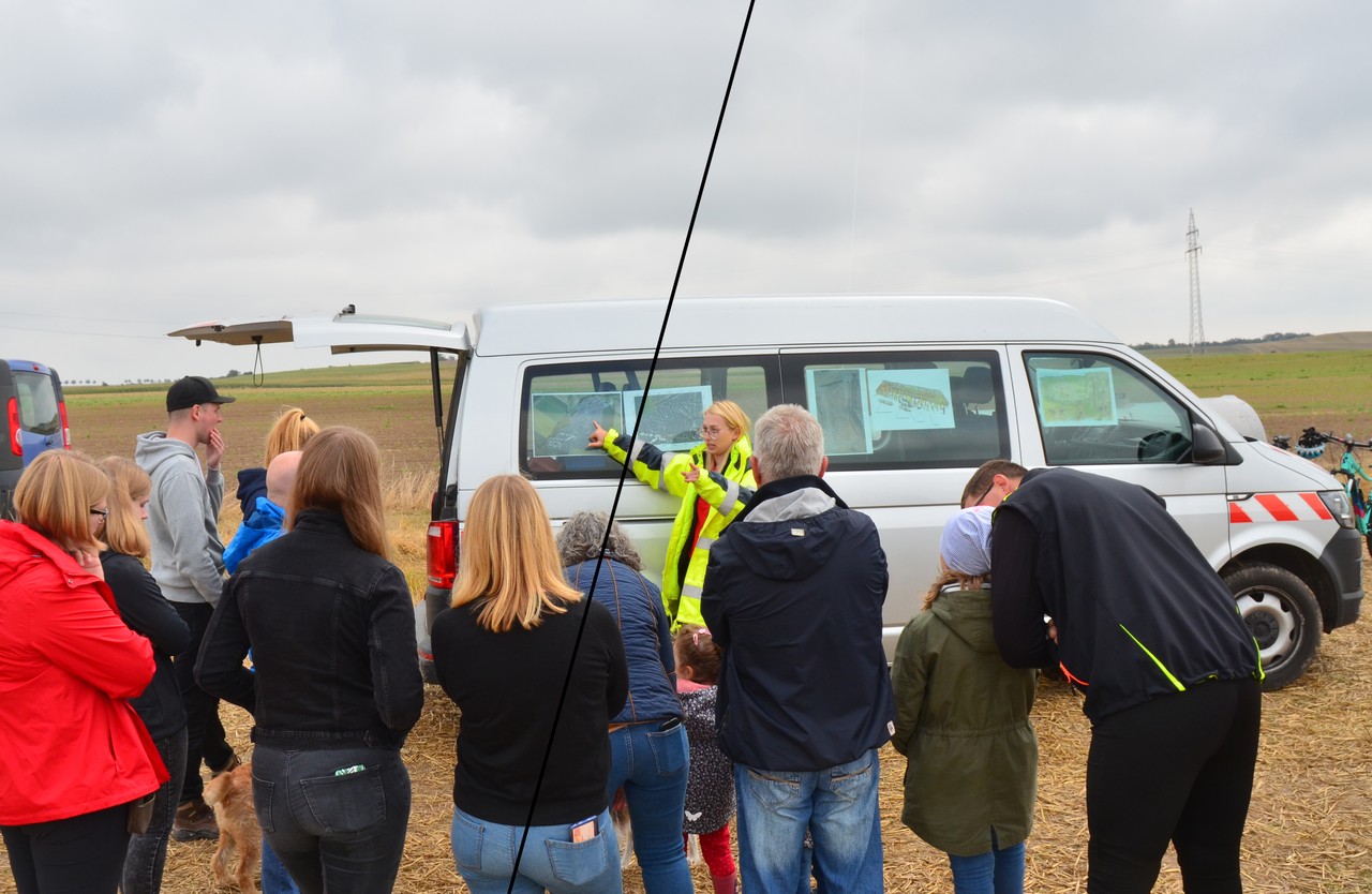 Sophia Lippe zog mit ihren Ausführungen kleine und große Besucher in ihren Bann. Foto: LWL/M. Hahne
